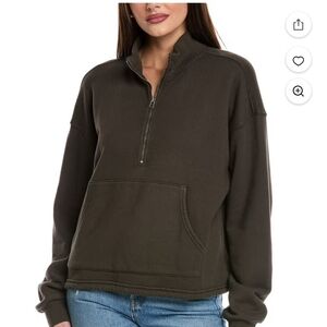 Velvet By Graham & Spencer Autumn Fleece Ali Thicket Green Medium